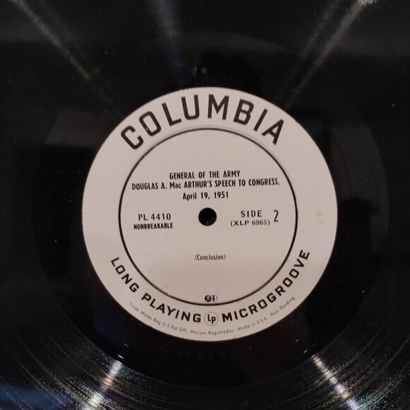 General Douglas A. MacArthur's Speech To Congress 4/19/51 MLA 4410 Record 1951 - Picture 4 of 4